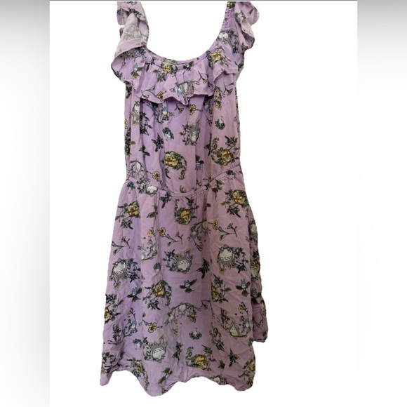 Her Universe Lavender Floral Kids Dress - Picture 1 of 7